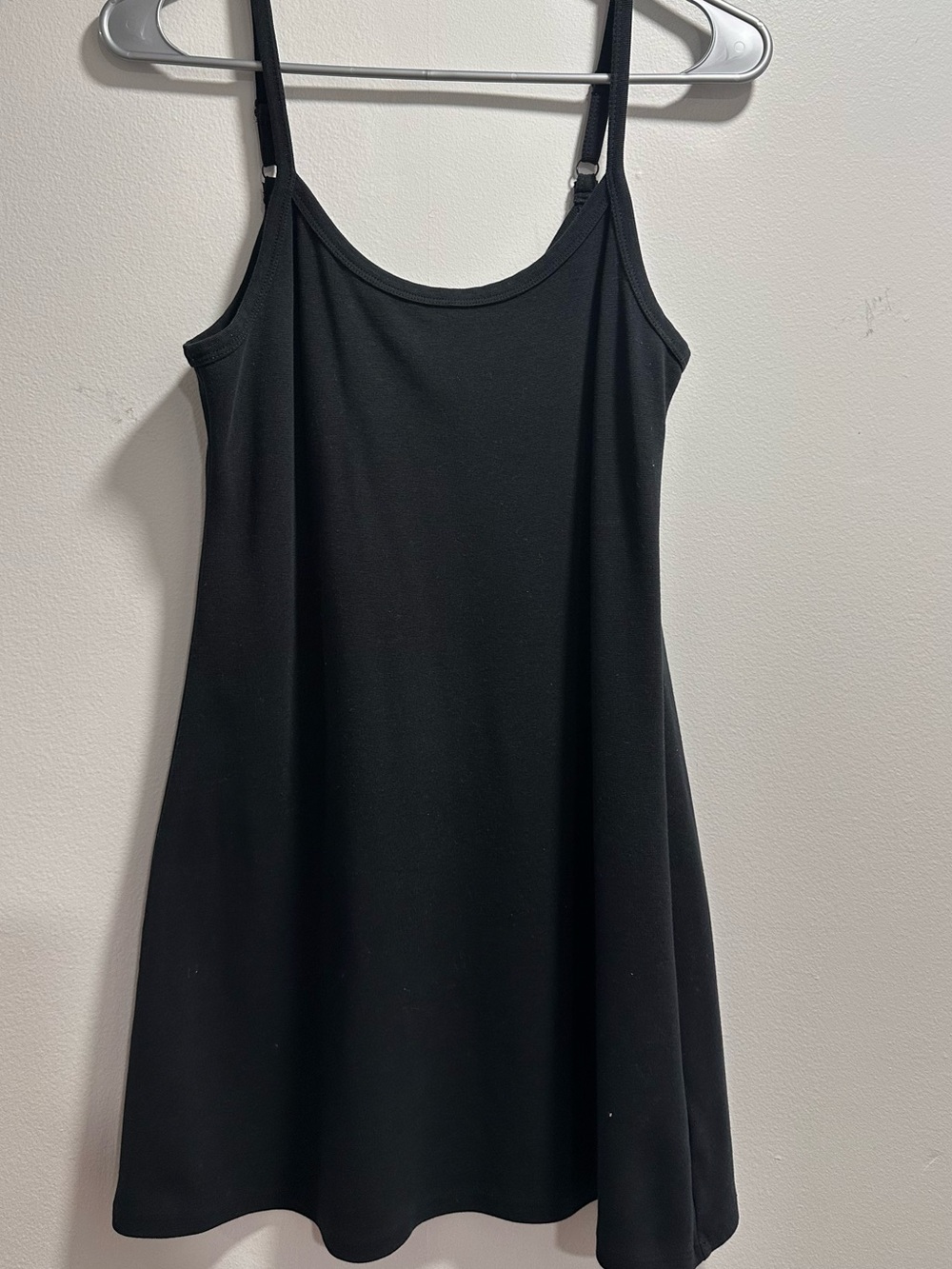 American Eagle Outfitters Black Spaghetti Strap Mini Dress